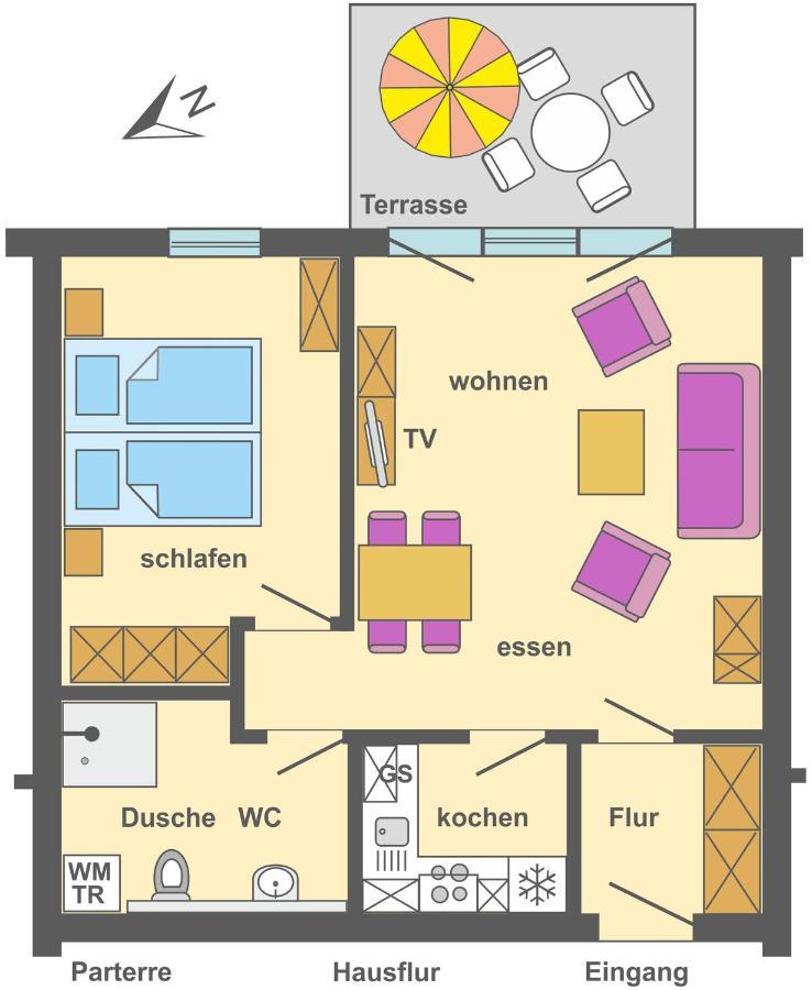 Ferienpark Freesenbruch Wohnung 4 2 - Ostseeperle Ostseeheilbad Ostseeheilbad Zingst Exterior foto